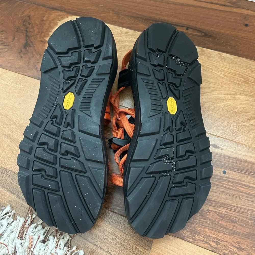 Chacos Orange Strappy Sandals Size 7 - Picture 5 of 6